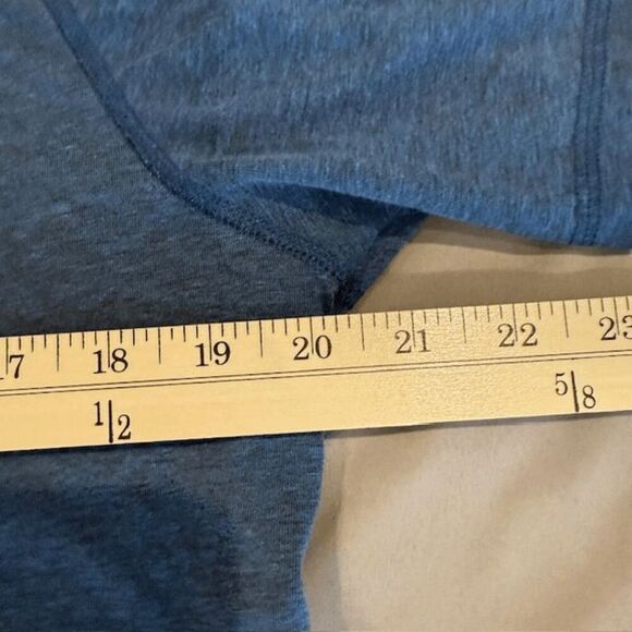 Carhartt Force® Relaxed Fit Short-Sleeve Pocket T-Shirt Light Huron Heather Blue - Picture 7 of 9